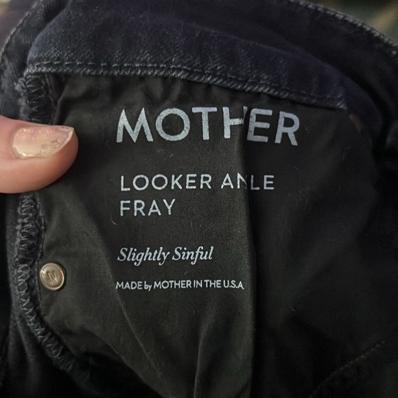 MOTHER The Looker Ankle Fray Slightly Sinful Jean Women’s 25 - Picture 9 of 14